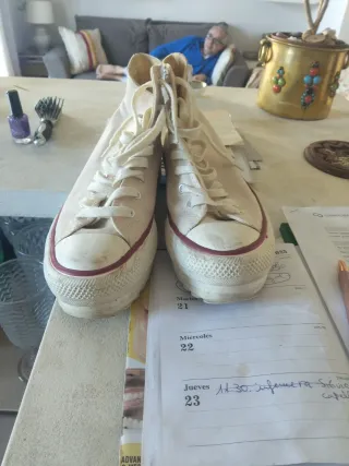 Bambas Victoria rojas y blancas