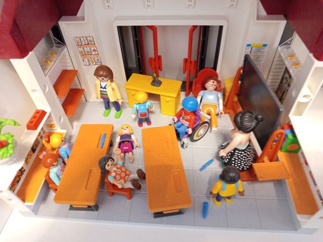 Colegio Playmobil