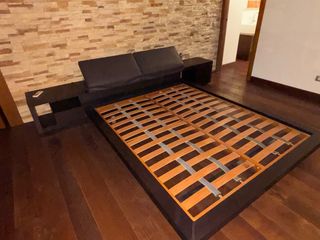 Letto matrimoniale Poliform Zoe con cassettiera