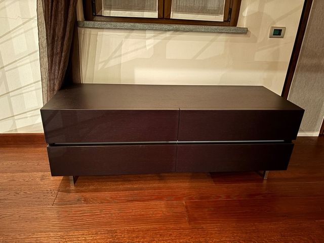 Letto matrimoniale Poliform Zoe con cassettiera