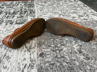 Zapatos Aerosoles piel marrón cordones mujer