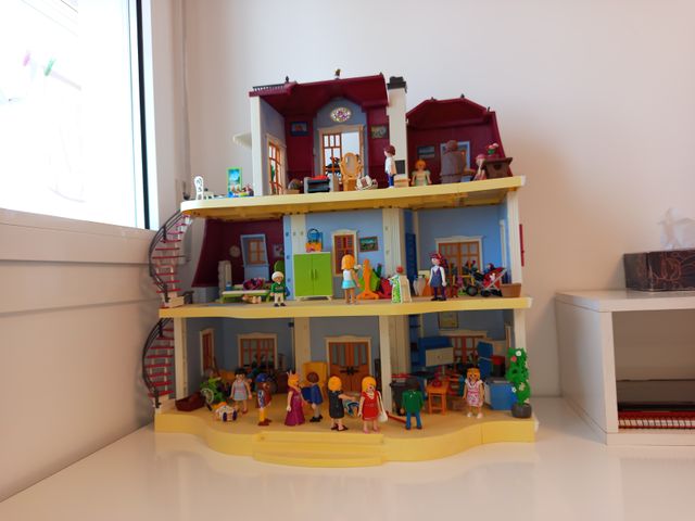 Mansión
 Playmobil con figuras