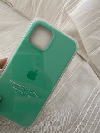 Custodia in silicone per Apple iPhone 12/12 Pro