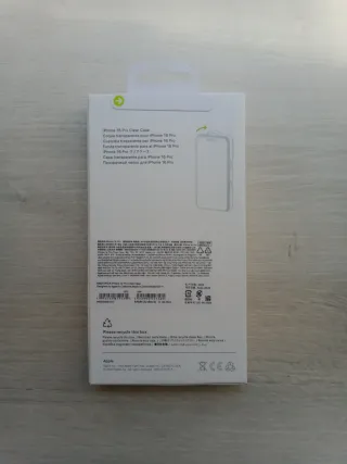 Custodia MagSafe trasparente per iPhone 16 Pro