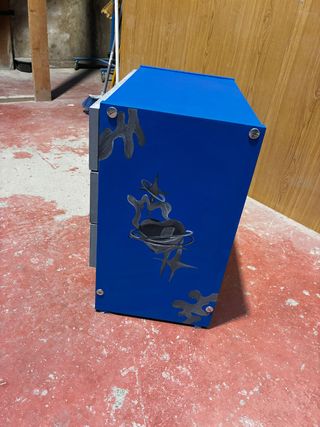 Mesilla restaurada madera y metal