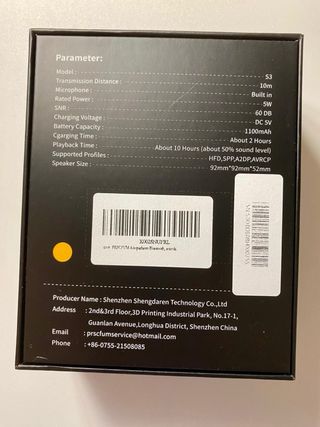 Altavoz Bluetooth 5.3 HD Stereo Acuático