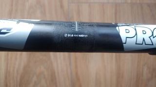 Guiador PRO Vibe Carbono 44cm Estrada