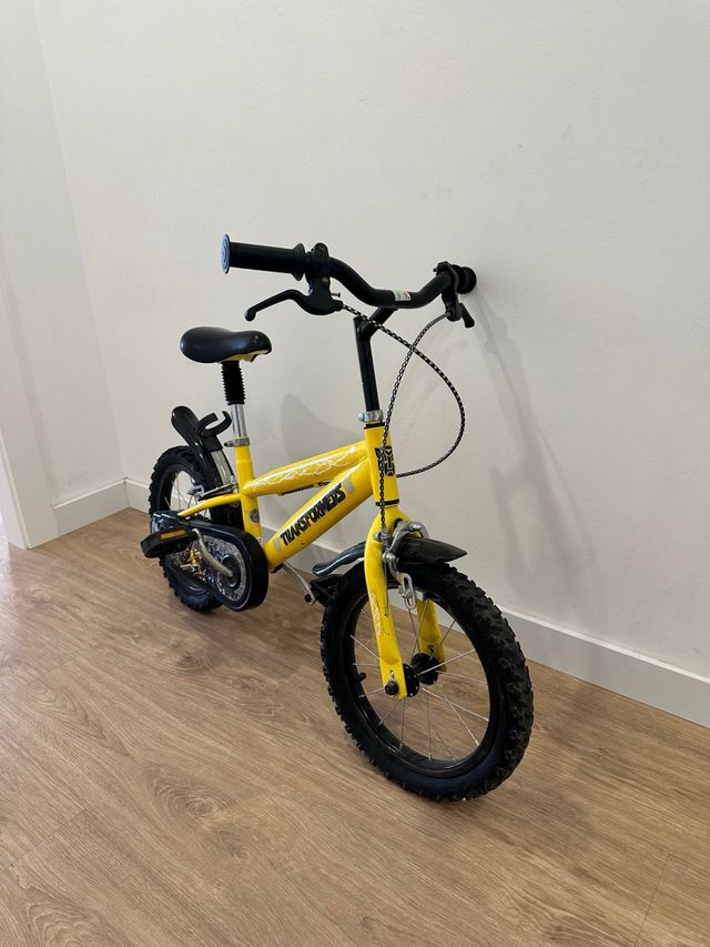 Bicicleta infantil 14'' Transformers