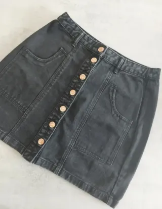 Minigonna in denim Stradivarius Taglia M