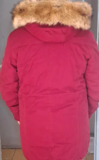 Chaqueta Granate PALABLU Talla XXL Forro Polar