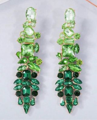 Bikini IFBB Terciopelo Verde Brillante