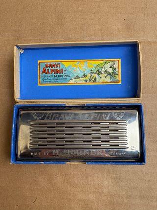 Armonica HOHNER Bravi Alpini Germania