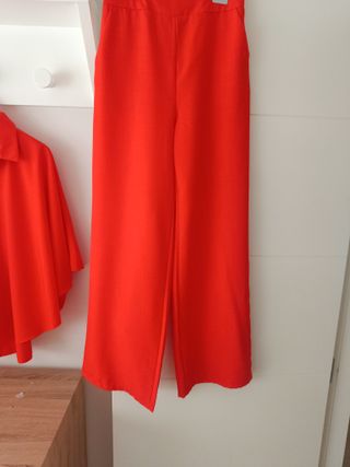 Conjunto Verano Pantalón y Blusón Rojo