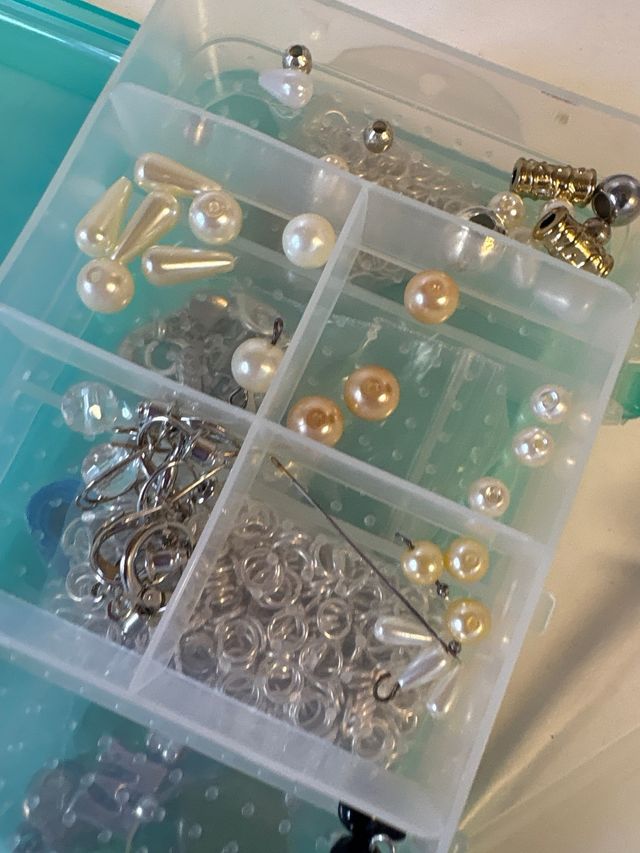 Lote abalorios para bisutería