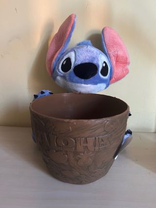 Cubo Decorativo Aloha con Stitch