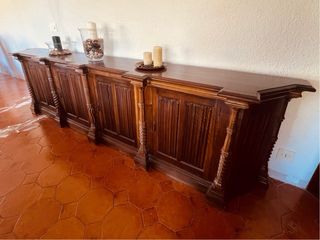 Aparador antiguo madera años 60
