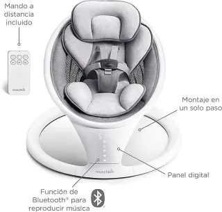 Mecedora de bebé ultraligera Munchkin