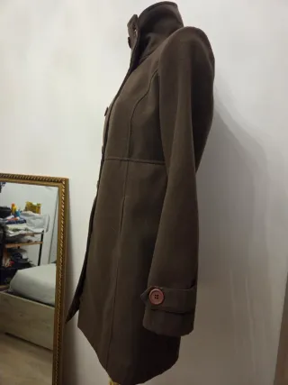 Cappotto doppiopetto marrone