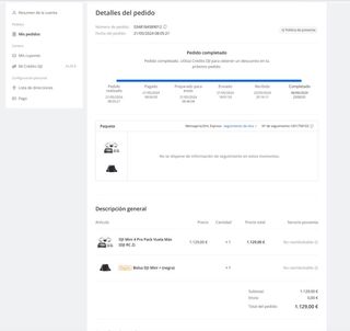 DJI Mini 4 Pro Pack Vuela Más (DJI RC 2)+ 2 bolsas