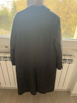 Cappotto Zara Grigio Lama