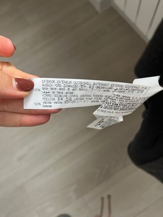 Cappotto Zara Grigio Lama