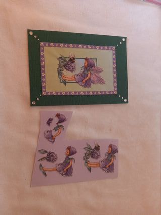 10 Postales 3D Decoupage para terminar. Lote 2