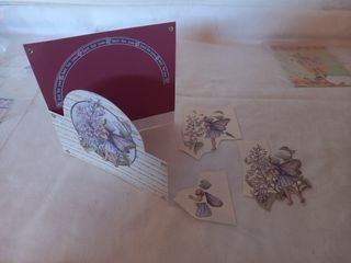 10 Postales 3D Decoupage para terminar. Lote 2
