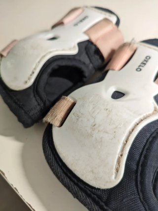 Patines, casco y protecciones Oxelo Niña