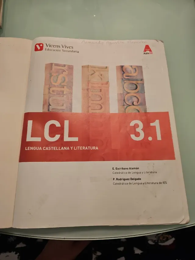 LCL 3 Trim (Lengua Castellana y Literatura ESO)...