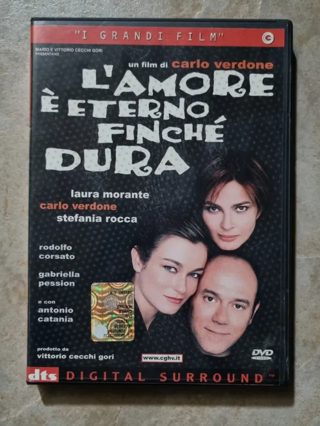 DVD L'Amore è eterno finché dura Carlo Verdone