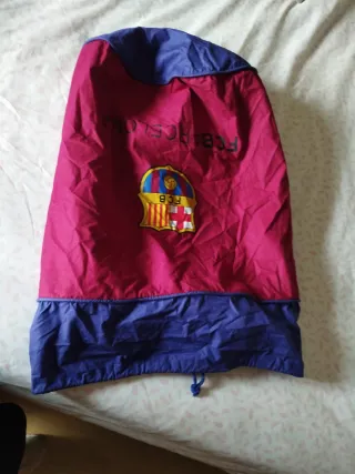 Edredón FC Barcelona Azul y Burdeos reversible