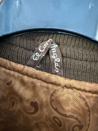 Chaqueta bomber Emilio Tucci Ante Talla XL