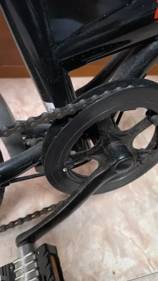 Bicicleta Plegable 20 Negra