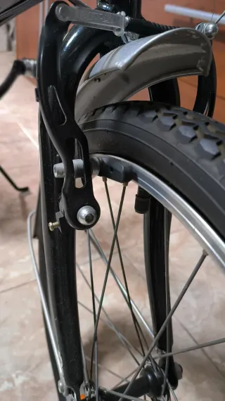 Bicicleta Plegable 20 Negra