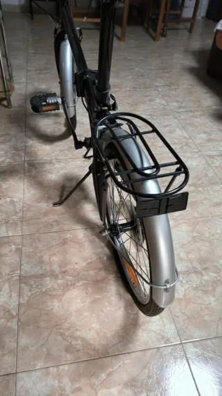 Bicicleta Plegable 20 Negra
