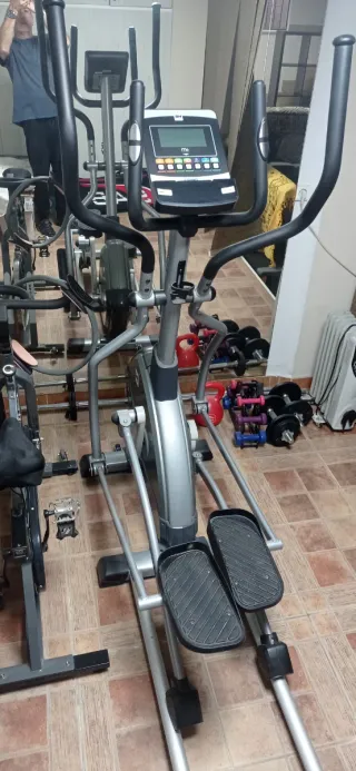 Bicicleta Elíptica y Estática BH TFC19.
