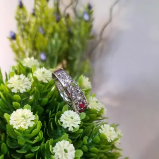 Anillo Bronce Corazón San Valentín