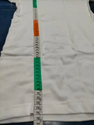 Camiseta Texdia Hombre Blanca Algodón Talla L