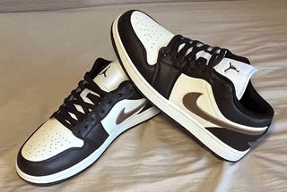 Air Jordan 1 Low Brown, Size 45