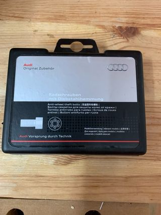 Tornillos Antirrobo Audi Originales
