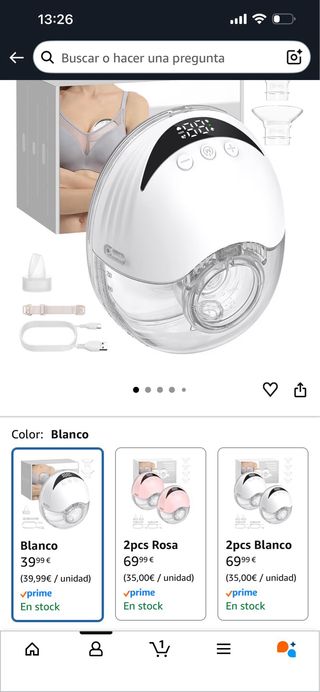 Sacaleches eléctrico y colector