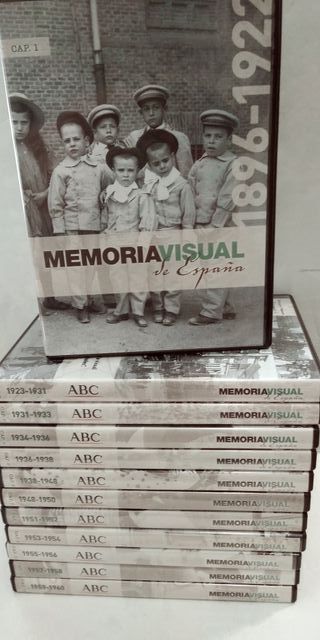 Memoria Visual de España 1896-1960 12 DVDs