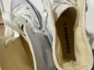 Converse plataforma blancas hacco