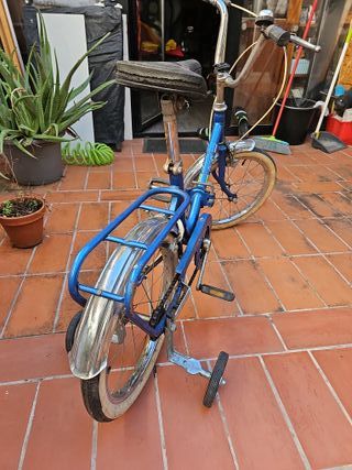 Bicicleta plegable Orbea infantil azul