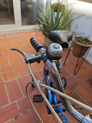 Bicicleta plegable Orbea infantil azul