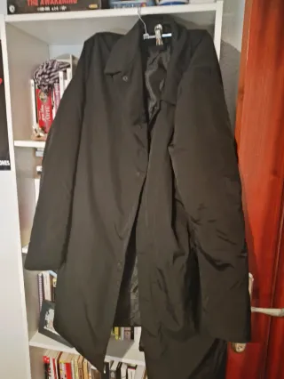 Gabardina negra chico