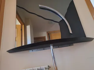 Mueble recibidor con espejo