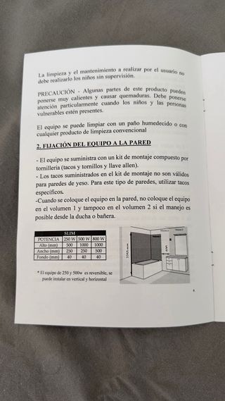 Radiador Toallero eléctrico ,Bajo Consumo.