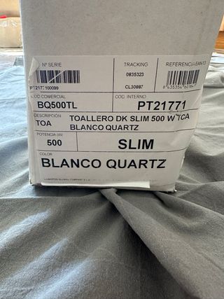 Radiador Toallero eléctrico ,Bajo Consumo.