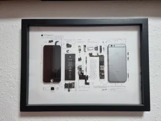 Cuadro Decoración iPhone 6